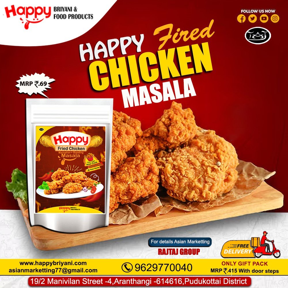 Happy Fired Chicken Masala