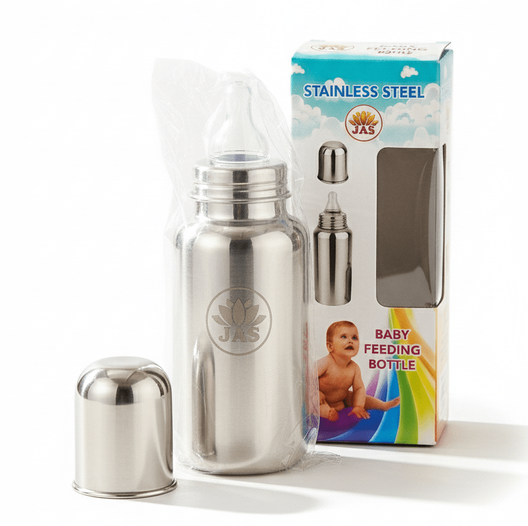 SALEM SILVER FEEDING BOTTLE 150ML