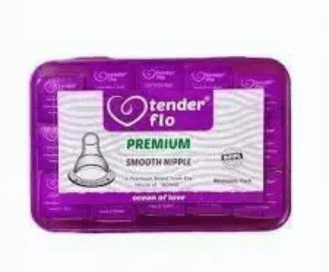 TENDER FLO PREMIUM SMOOTH NIPPLE 15PCS BOX (PER PIECE)