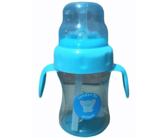 TENDER FLO 2 IN 1 (SPOUT&STRAW) FEEDING BOTTLE 250ML