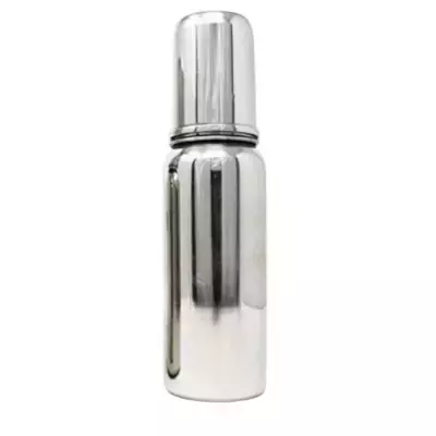 220ML SILVER FEEDING BOTTLE