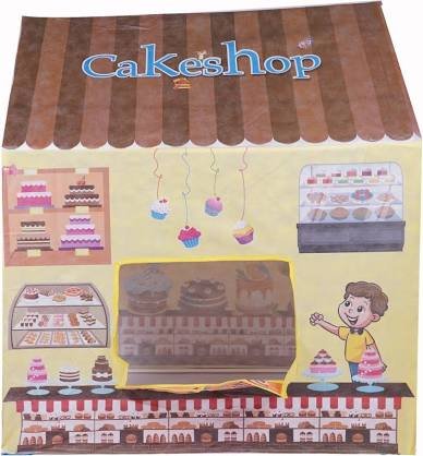 TENT HOUSE CAKE SHOP THEME/KIDS PLAY HOUSE
