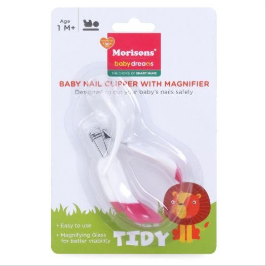 Morisons Baby Nail Clipper With Magnifier